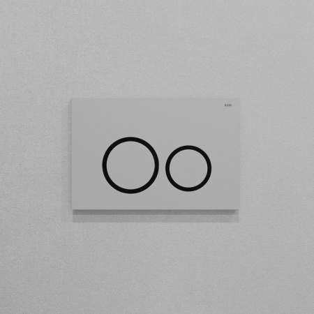 Клавиша смыва Iddis Unifix, белая (UNI03WBi77)